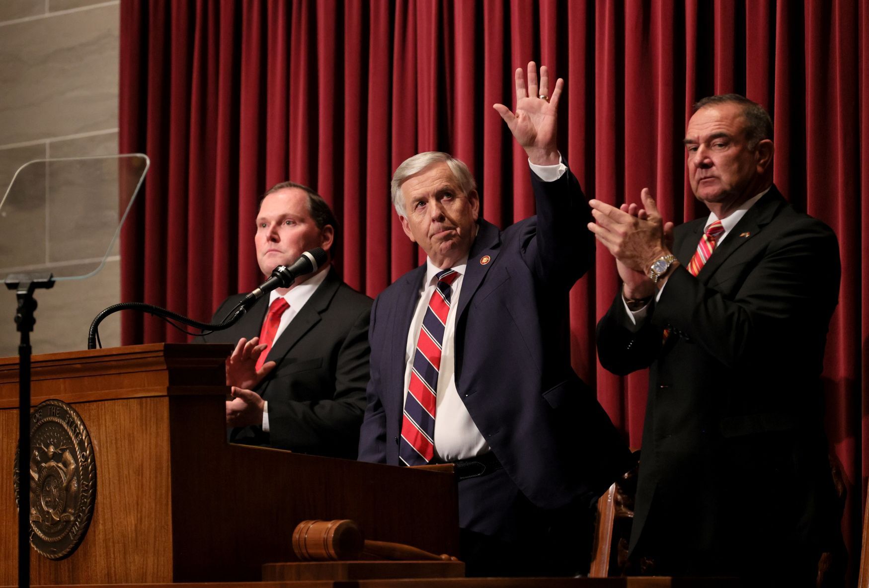 Gov. Mike Parson gives Missouri's State of State address